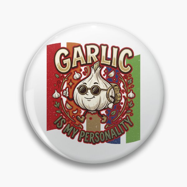 Item preview, Garlic Adventure Hiking Cartoon – My Personal Garlic designed and sold by LOVEARTDESIGN.