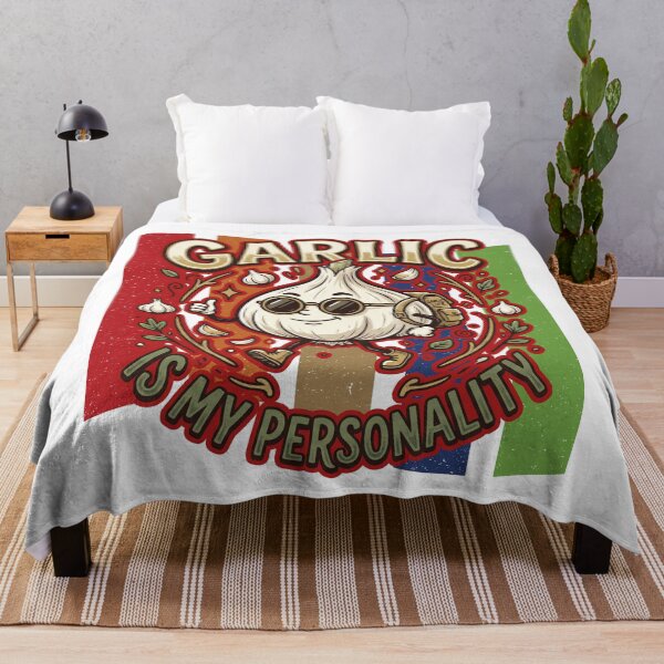 Item preview, Garlic Adventure Hiking Cartoon – My Personal Garlic designed and sold by LOVEARTDESIGN.