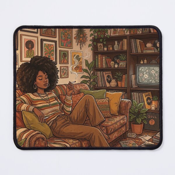 Item preview, Vintage Home - 70s Urban Botanical Illustration designed and sold by Madame-Verny.