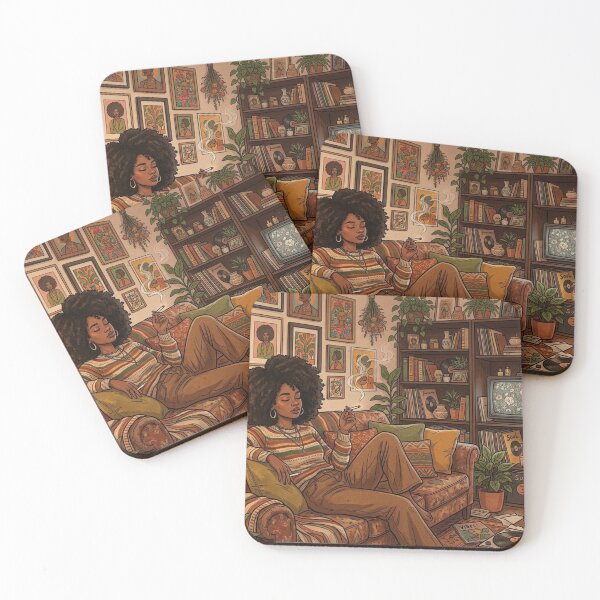 Item preview, Vintage Home - 70s Urban Botanical Illustration designed and sold by Madame-Verny.