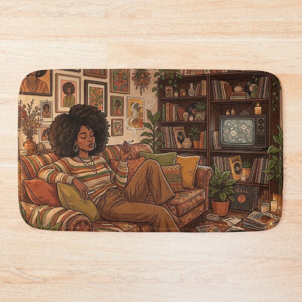 Item preview, Vintage Home - 70s Urban Botanical Illustration designed and sold by Madame-Verny.