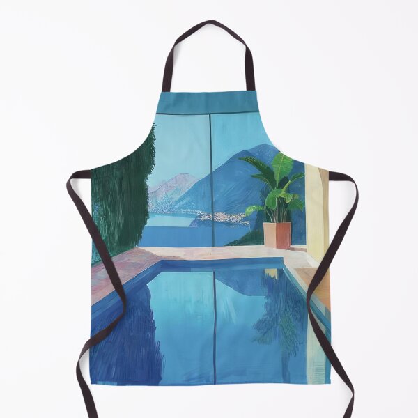 Item preview, David Hockney Inspired Colorful Pool Art designed and sold by CleoniqueH.