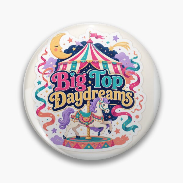 Item preview, Colorful Big Top Circus Daydreams designed and sold by MohamedAbozaid1.