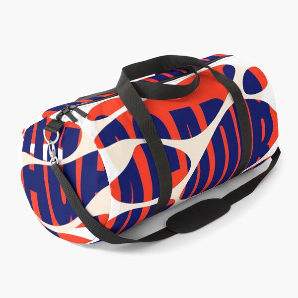 Item preview, Agadir Surf City Morocco Coast Retro Psychedelic Waves Red Navy Graphic designed and sold by DesignArtist.ia.