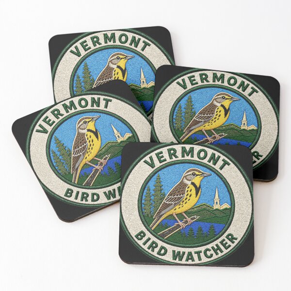 Item preview, Vermont Bird Watcher – Eastern Meadowlark Patch designed and sold by The-Drip-Studio.