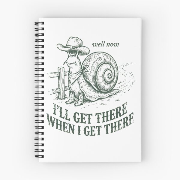 Item preview, I’LL GET THERE WHEN I GET THERE designed and sold by SignumShop.