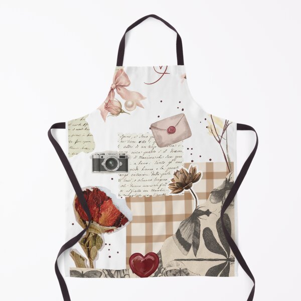 Item preview, Vintage Romantic Scrapbook Collage with Flowers, Love Letters & Camera designed and sold by Harsha Pinjani.