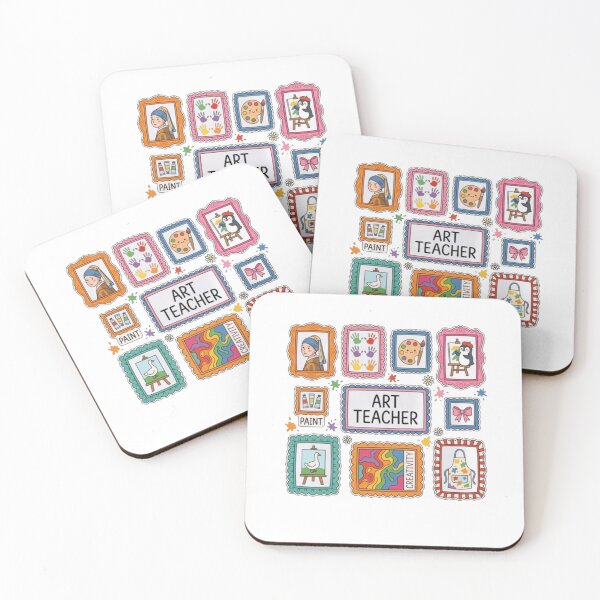 Item preview, Art Teacher Colorful Art Class  designed and sold by roartusa.