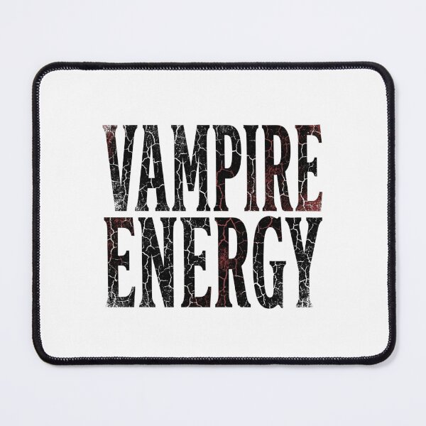 Item preview, Vampire Energy Gothic Typography Design for Dark Alternative Subculture and Goth Fans designed and sold by raedattia.