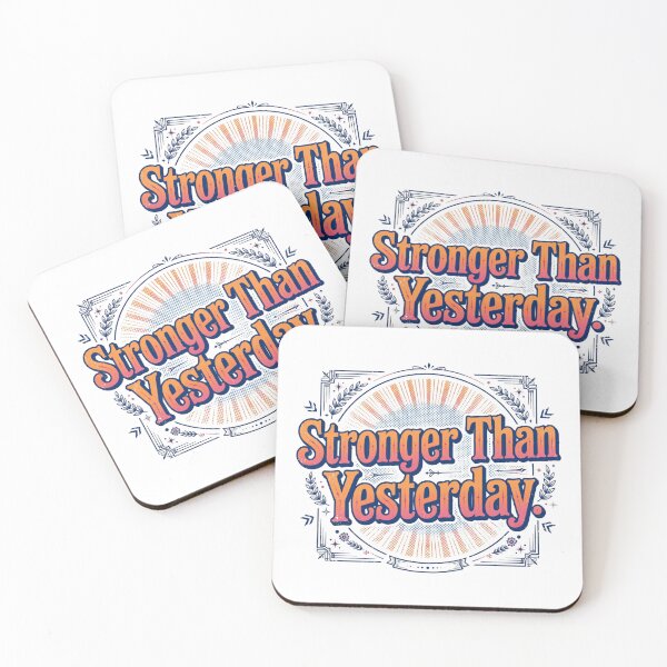 Item preview, Stronger Than Yesterday  designed and sold by Geordesign.