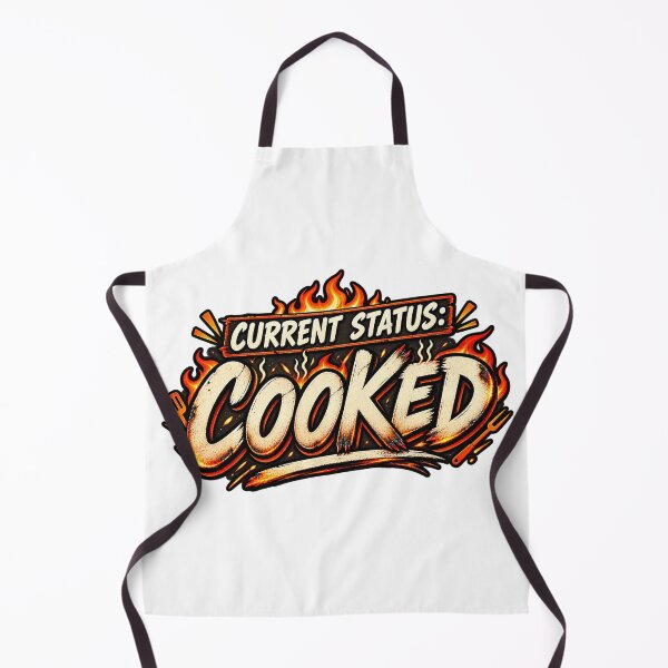 Item preview, Current Status Cooked – Funny Burnout Humor designed and sold by Fares Zeineh.