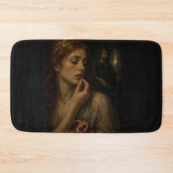 Item preview, Persephone and the Pomegranate – Renaissance Greek Mythology designed and sold by Pop, Culture and Stuff.