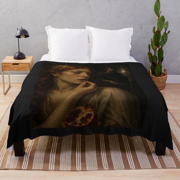 Item preview, Persephone and the Pomegranate – Renaissance Greek Mythology designed and sold by Pop, Culture and Stuff.