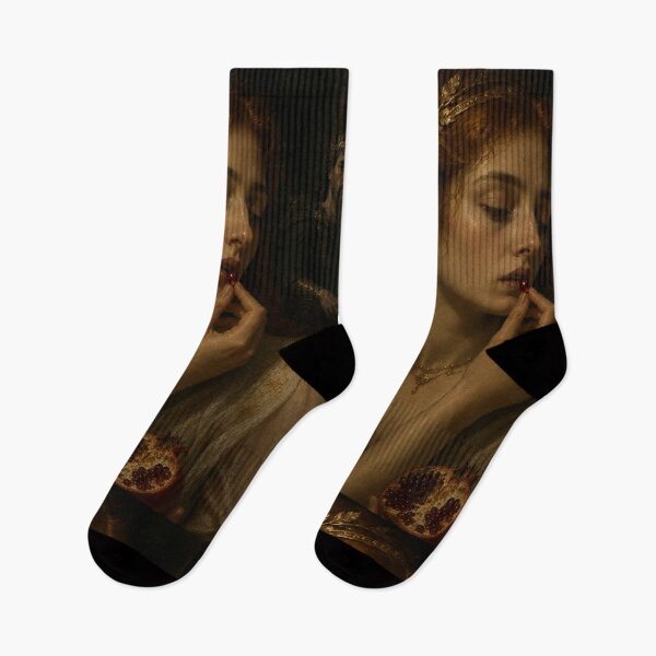 Item preview, Persephone and the Pomegranate – Renaissance Greek Mythology designed and sold by Pop, Culture and Stuff.