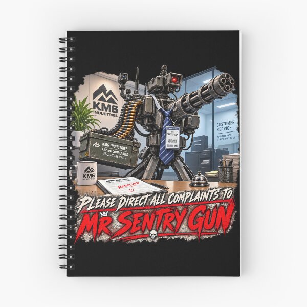 Item preview, Please Direct All Complaints to Mr Sentry Gun – Tactical Office Humor designed and sold by KissMy6 Industries.