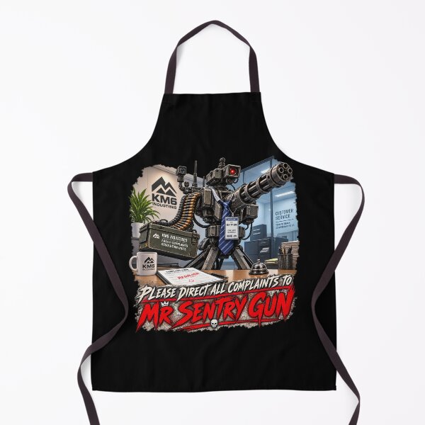 Item preview, Please Direct All Complaints to Mr Sentry Gun – Tactical Office Humor designed and sold by KissMy6 Industries.