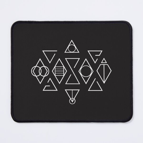 Item preview, Skyrim And The Witcher Symbols White ⭐⭐⭐⭐⭐ designed and sold by mosleyq.