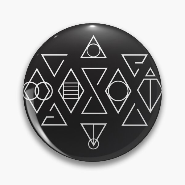 Item preview, Skyrim And The Witcher Symbols White ⭐⭐⭐⭐⭐ designed and sold by mosleyq.