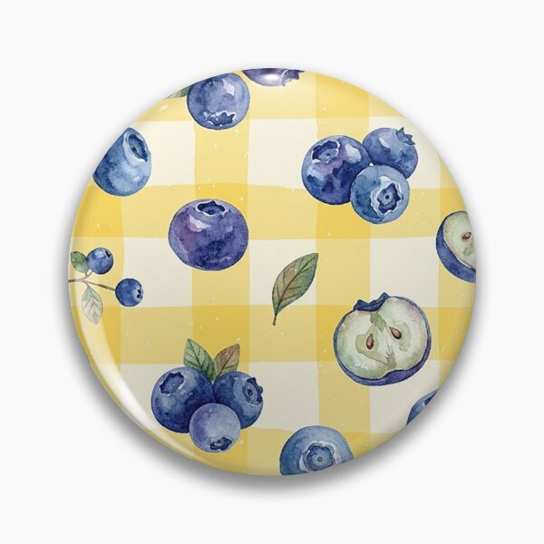 Item preview, slice blueberry pattern designed and sold by tampansgang.