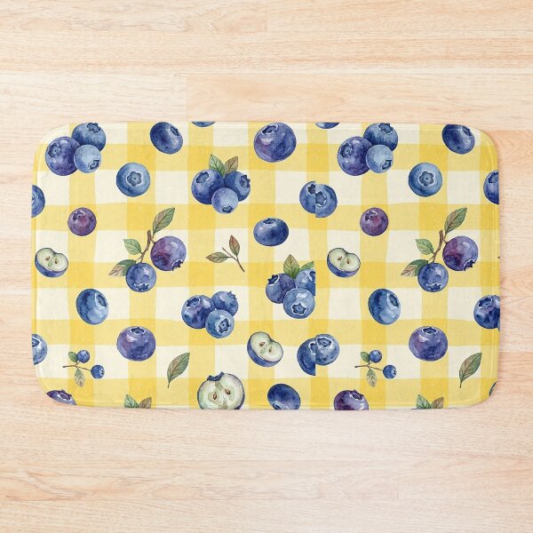 Item preview, slice blueberry pattern designed and sold by tampansgang.