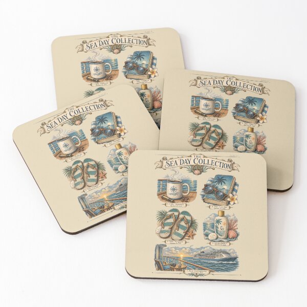 Item preview, The Sea Day Collection – Vintage Cruise Vacation Specimen Art designed and sold by TWPub.