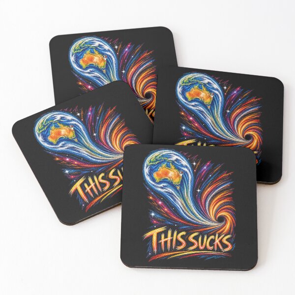 Item preview, This Sucks – Earth vs Black Hole Cosmic Disaster designed and sold by KissMy6 Industries.