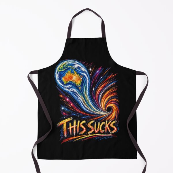 Item preview, This Sucks – Earth vs Black Hole Cosmic Disaster designed and sold by KissMy6 Industries.