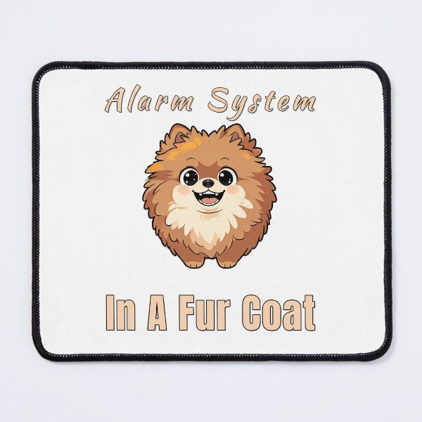 Item preview, Pomeranian Alarm System Fur Coat Funny Dog designed and sold by NatureUnleashed.