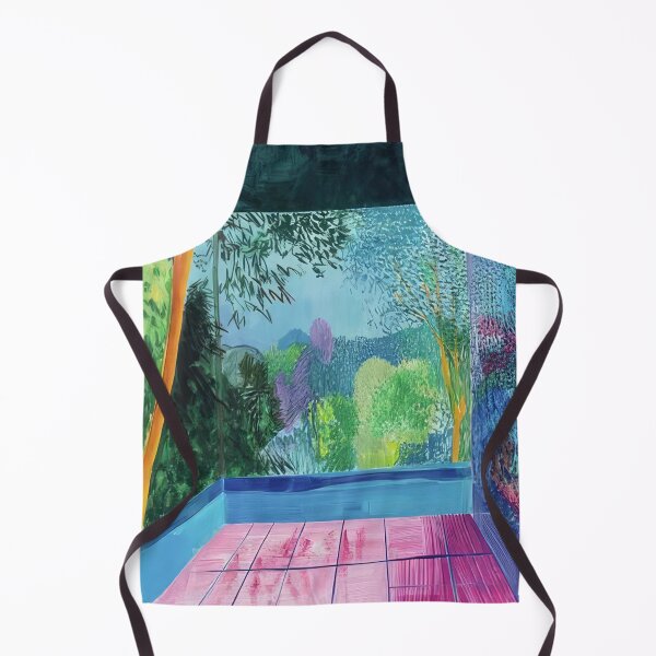 Item preview, David Hockney Inspired Colorful Pool Art designed and sold by CleoniqueH.