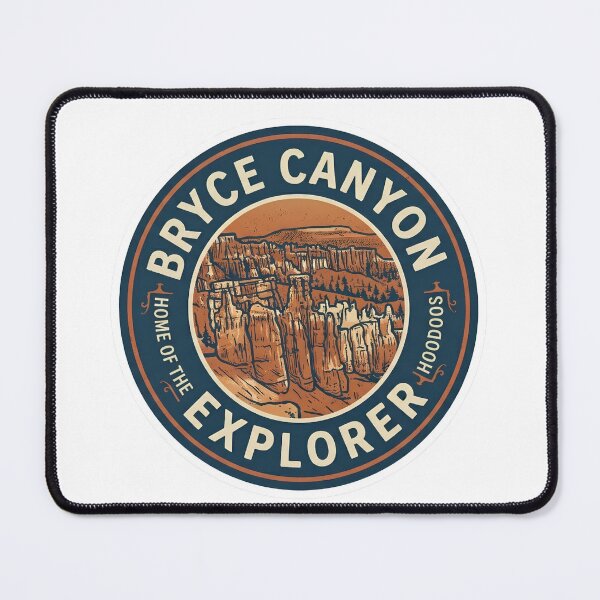 Item preview, Bryce Canyon National Park Utah Hoodoos Vintage Badge designed and sold by LittleArij.