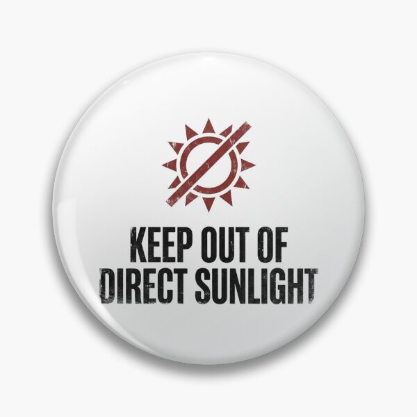 Item preview, Keep Out Of Direct Sunlight Funny Vampire Humor Design for Night Owls and Goth Fans designed and sold by raedattia.