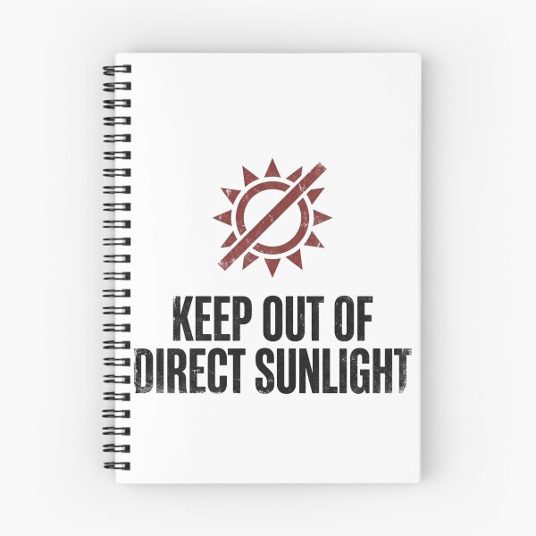 Item preview, Keep Out Of Direct Sunlight Funny Vampire Humor Design for Night Owls and Goth Fans designed and sold by raedattia.