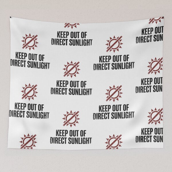 Item preview, Keep Out Of Direct Sunlight Funny Vampire Humor Design for Night Owls and Goth Fans designed and sold by raedattia.