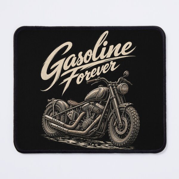 Item preview, Gasoline Forever Vintage Motorcycle designed and sold by creativebymateo.
