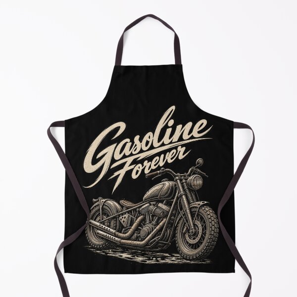Item preview, Gasoline Forever Vintage Motorcycle designed and sold by creativebymateo.