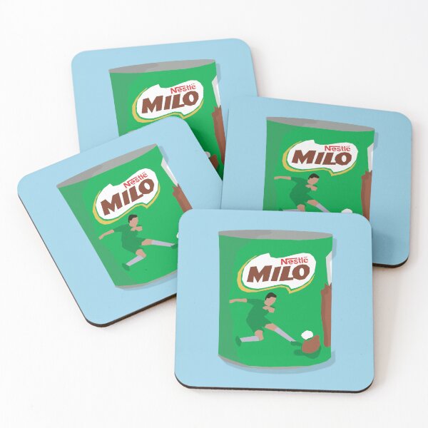 Item preview, Milo Chocolate Drink Can Illustration – Nostalgic Pop Art Design designed and sold by Kimmage.