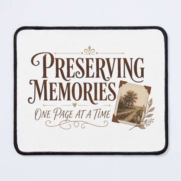 Item preview, Preserving Memories Family History Scrapbook Sentimental Craft designed and sold by ZIGLWORKS.