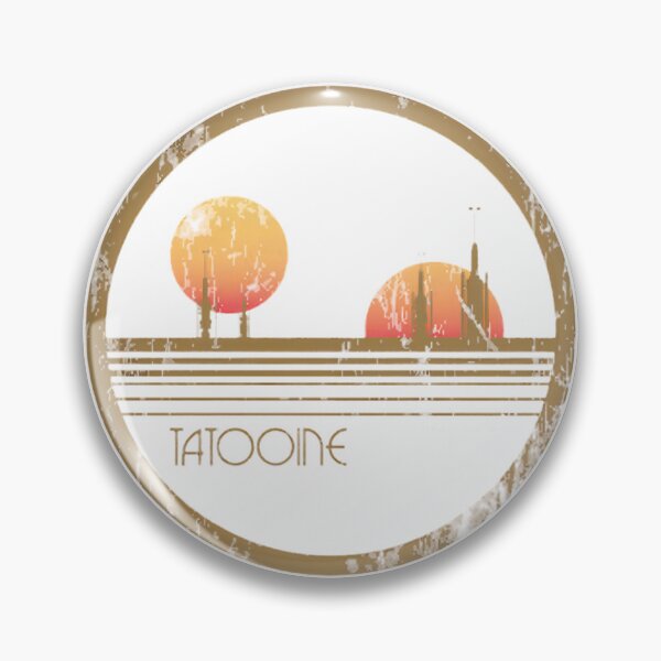 Item preview, Tatooine Roundel Star Wars Design – Retro Desert Planet Art PERFECT GIFT FOR YOU AND FRIENDS designed and sold by ZAlKKY.
