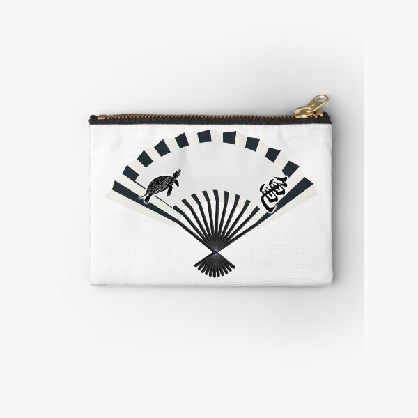 Item preview, Japanese turtle folding fan with kanji designed and sold by Onigirineko .