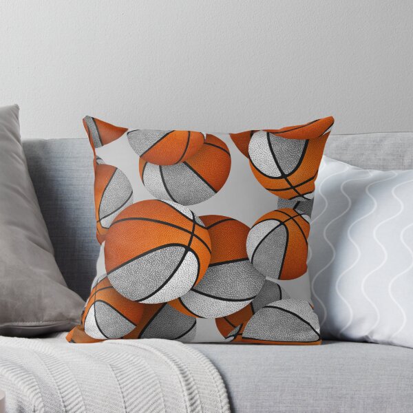Item preview, Stylized basketballs with gray white accent panels designed and sold by katzdzynes.
