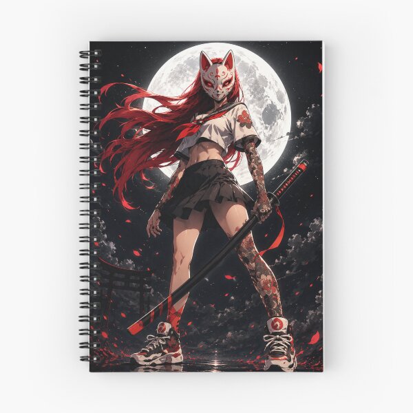 Item preview, Red Haired Ninja in Mask designed and sold by Poseinix.