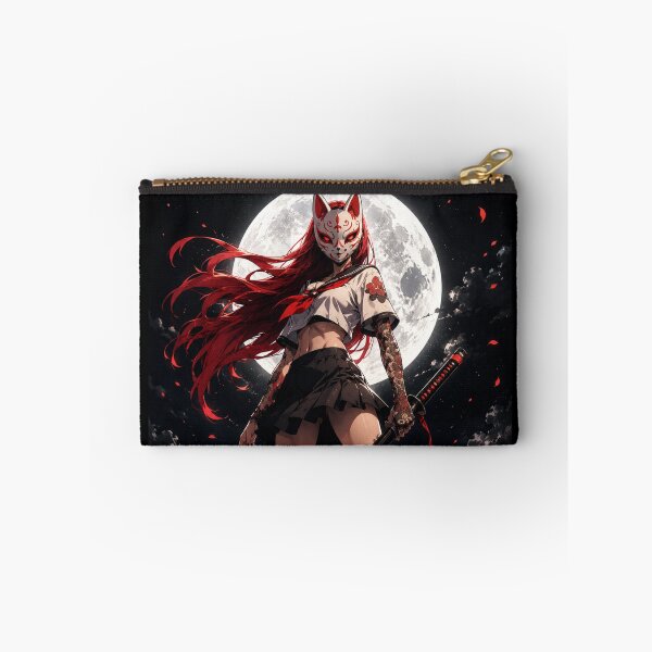 Item preview, Red Haired Ninja in Mask designed and sold by Poseinix.
