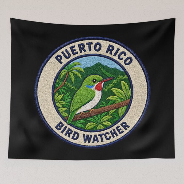 Item preview, Puerto Rico Bird Watcher – Puerto Rican Tody Patch designed and sold by The-Drip-Studio.