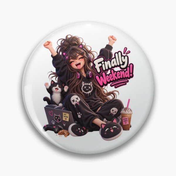 Item preview, Finally Weekend designed and sold by IMOBILYARI VibeCore.