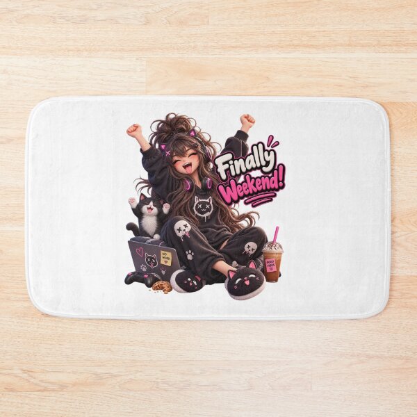 Item preview, Finally Weekend designed and sold by IMOBILYARI VibeCore.