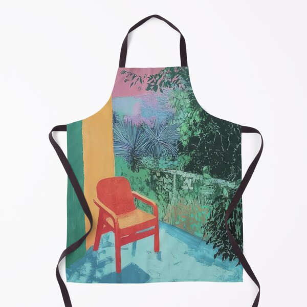Item preview, David Hockney Inspired Colorful Pool Art designed and sold by CleoniqueH.