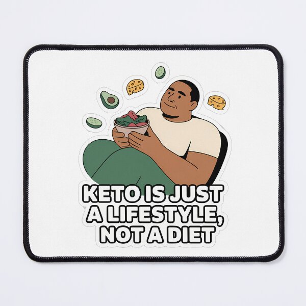 Item preview, Keto Lifestyle Quote Art designed and sold by NiftyWrx.