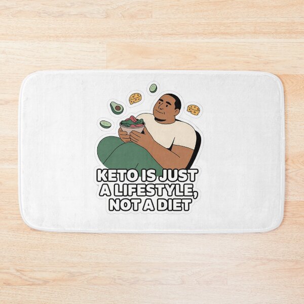 Item preview, Keto Lifestyle Quote Art designed and sold by NiftyWrx.