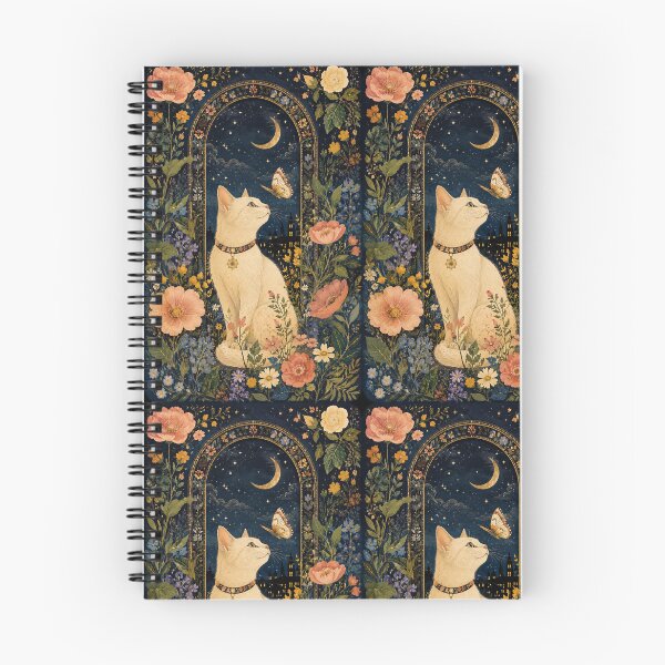 Item preview, Moonlit Garden Cat & Butterfly – Vintage Botanical Phone Case designed and sold by Coverify.
