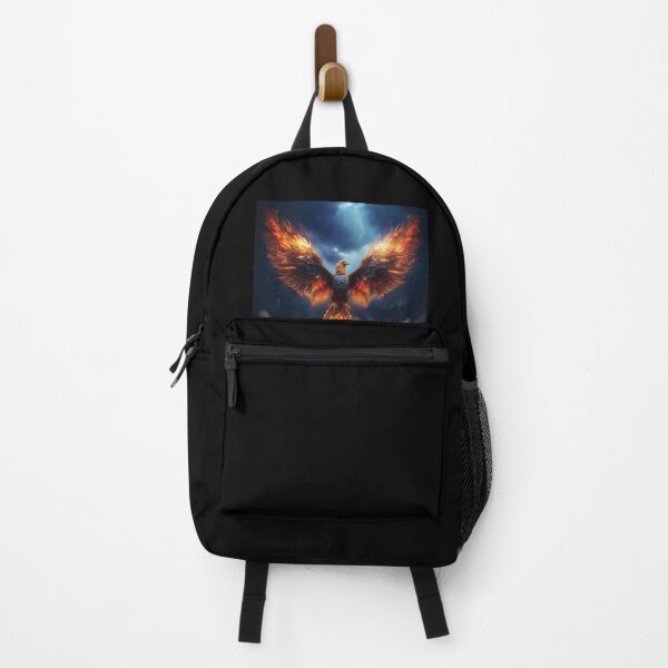 Item preview, Majestic Phoenix Rising in Lightning Storm designed and sold by MDKey DESIGN.